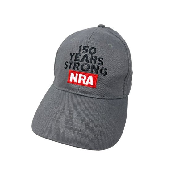 NRA Anniversary Baseball Cap 150 Years and Strong National Rifle Association Hat - Picture 1 of 5